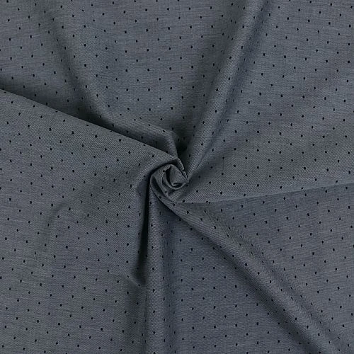 Bio Chambray Punkte Nebelgrau Von Amandine Cha 2 Bio Chambray Punkte Nebelgrau Von Amandine Cha – Bild 2