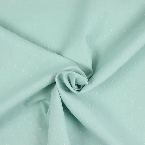 Bio Chambray Punkte Mintgrün Von Amandine Cha 2 Bio Chambray Punkte Mintgrün Von Amandine Cha – Bild 2