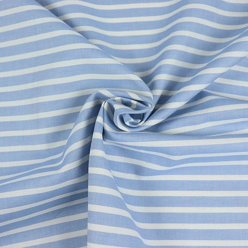 Bio Chambray Streifen Himmelblau Von Amandine Cha 2 Bio Chambray Streifen Himmelblau Von Amandine Cha – Bild 2