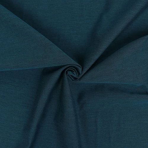 Bio Chambray Uni Dunkles Lagunen Grün Von Amandine Cha 2 Bio Chambray Uni Dunkles Lagunen Grün Von Amandine Cha – Bild 2