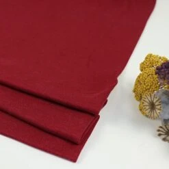 FINE RIB JERSEY In Berry Von Meet Milk