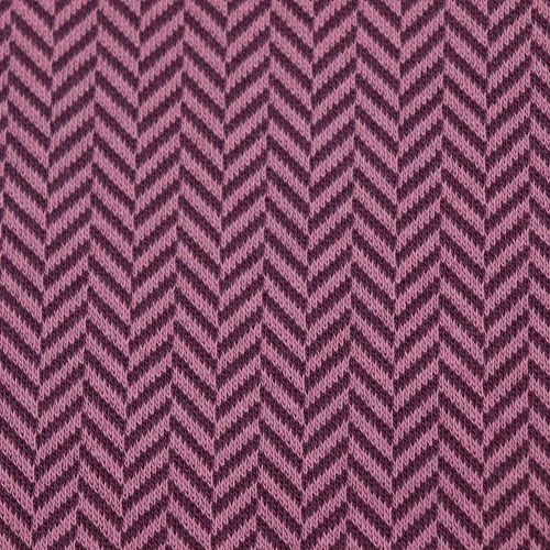 Bio Strickjacquard Fischgrät Pflaume Von Stoffonkel 3 Bio Strickjacquard Fischgrät Pflaume Von Stoffonkel – Bild 3