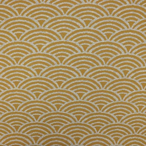 Bio Interlock Jacquard Regenbogen In Curry - Nevis Von Stoffonkel 2 Bio Interlock Jacquard Regenbogen In Curry - Nevis Von Stoffonkel – Bild 2