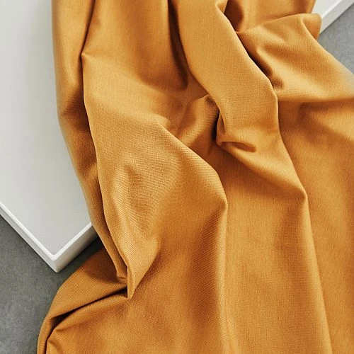 BASIC STRETCH JERSEY In Mustard Von Meet Milk 3 BASIC STRETCH JERSEY In Mustard Von Meet Milk – Bild 3