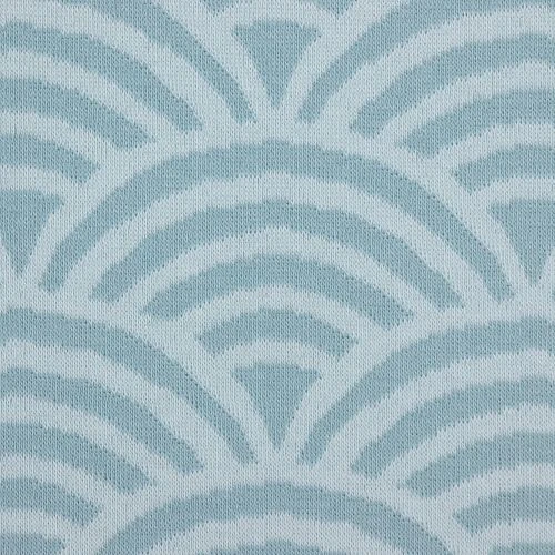 Bio Kuschel-Jacquard Regenbogen In Gletscher Von Stoffonkel 3 Bio Kuschel-Jacquard Regenbogen In Gletscher Von Stoffonkel – Bild 3