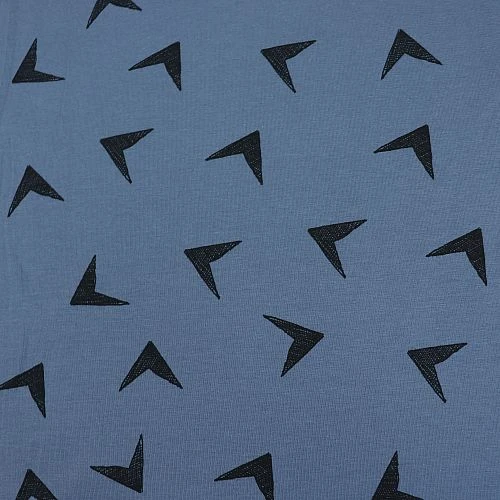 Bio Jersey Arrowhead In Dusty Blue Von Bloome Copenhagen 2 Bio Jersey Arrowhead In Dusty Blue Von Bloome Copenhagen – Bild 2