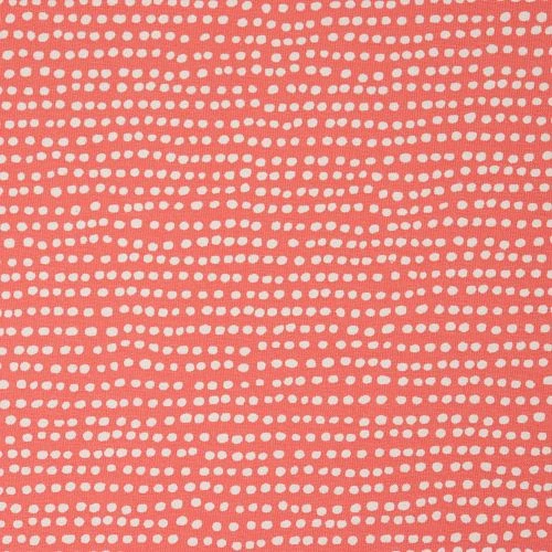 Bio Jersey Stoff Dotted Line Koralle Von Stoffonkel 2 Bio Jersey Stoff Dotted Line Koralle Von Stoffonkel – Bild 2