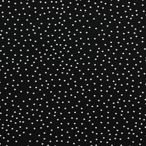 Bio Jersey Stoff Dotties Schwarz Von Stoffonkel 2 Bio Jersey Stoff Dotties Schwarz Von Stoffonkel – Bild 2