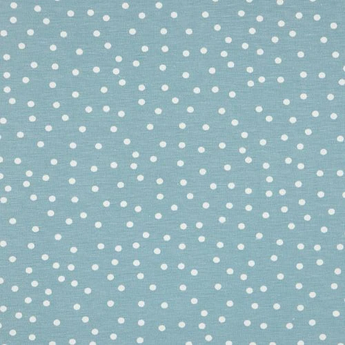 Bio Jersey Stoff Dotties Stillwater Von Stoffonkel 2 Bio Jersey Stoff Dotties Stillwater Von Stoffonkel – Bild 2