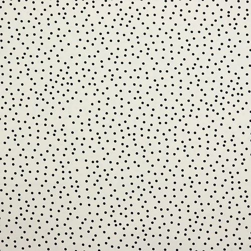 Bio Jersey Stoff Dotties Weiß Schwarz Von Stoffonkel 2 Bio Jersey Stoff Dotties Weiß Schwarz Von Stoffonkel – Bild 2