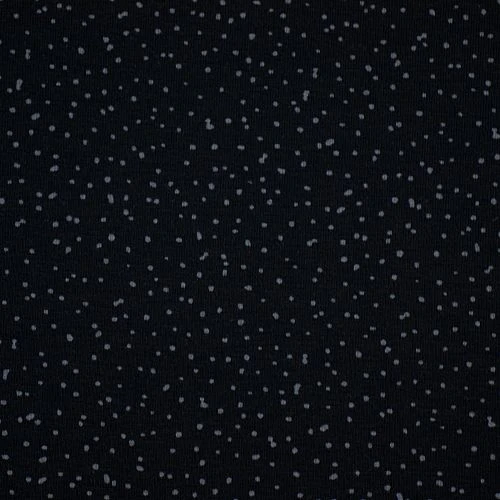 Bio Jersey Stoff Spotties Schwarz Von Stoffonkel 2 Bio Jersey Stoff Spotties Schwarz Von Stoffonkel – Bild 2