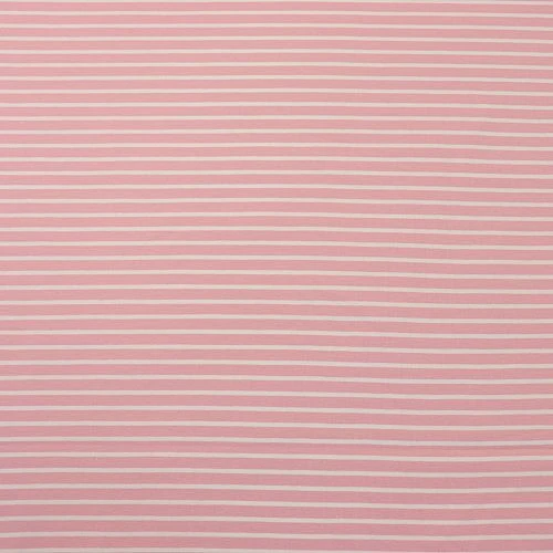 Bio Jersey Stoff Streifen Peach Rose Ringeljersey Stoffonkel 2 Bio Jersey Stoff Streifen Peach Rose Ringeljersey Stoffonkel – Bild 2