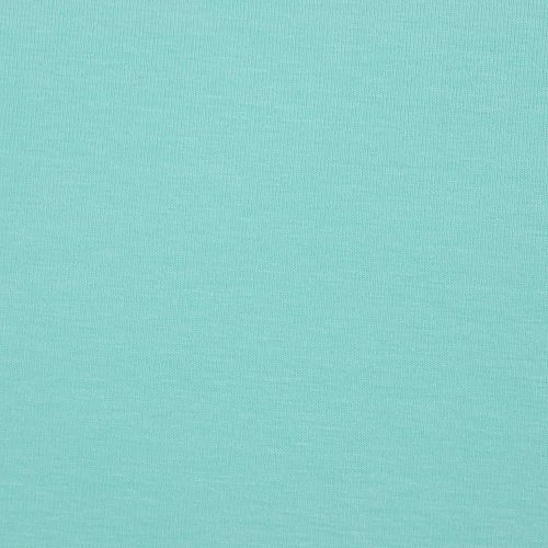 Bio Jersey Stoff Uni Aqua Stoffonkel 2 Bio Jersey Stoff Uni Aqua Stoffonkel – Bild 2