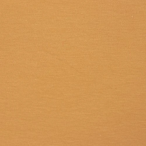 Bio Jersey Stoff Uni Herbstgold Stoffonkel 2 Bio Jersey Stoff Uni Herbstgold Stoffonkel – Bild 2
