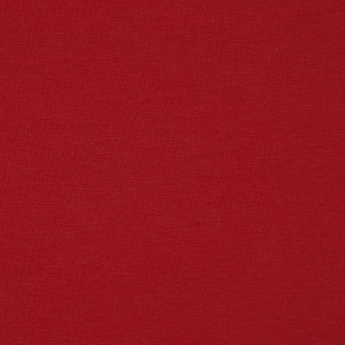 Bio Jersey Stoff Uni Kirsche Rot Stoffonkel 2 Bio Jersey Stoff Uni Kirsche Rot Stoffonkel – Bild 2