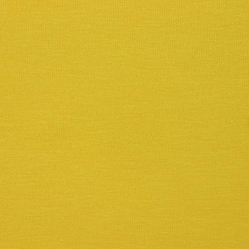 Bio Jersey Stoff Uni Senf Gelb Von Stoffonkel 2 Bio Jersey Stoff Uni Senf Gelb Von Stoffonkel – Bild 2
