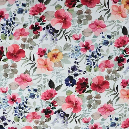 Bio Jersey Digital Flowers In Weiß 2 Bio Jersey Digital Flowers In Weiß – Bild 2