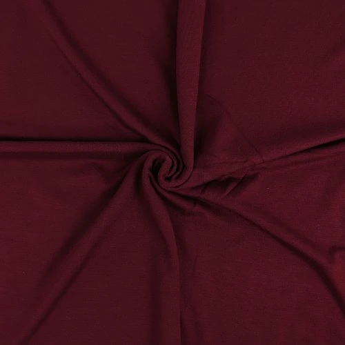 MicroModal® Jersey In Dunkel Bordeaux Von Fabrilogy 2 MicroModal® Jersey In Dunkel Bordeaux Von Fabrilogy – Bild 2
