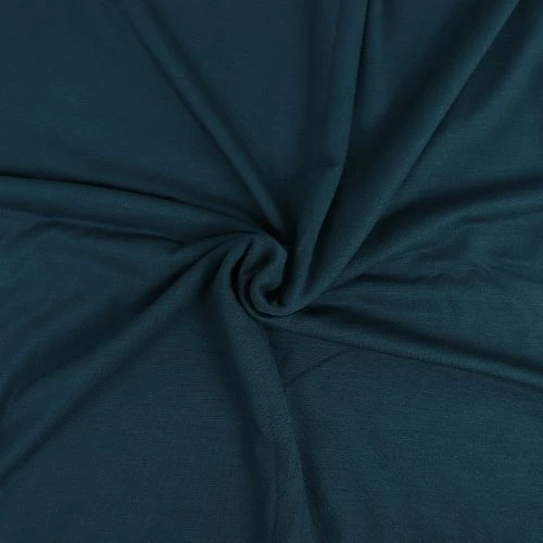 MicroModal® Jersey In Dunkel Petrol Von Fabrilogy 2 MicroModal® Jersey In Dunkel Petrol Von Fabrilogy – Bild 2