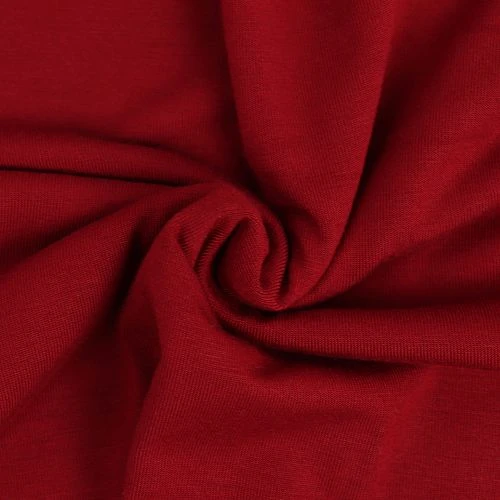 MicroModal® Jersey In Kirschrot Von Fabrilogy 2 MicroModal® Jersey In Kirschrot Von Fabrilogy – Bild 2