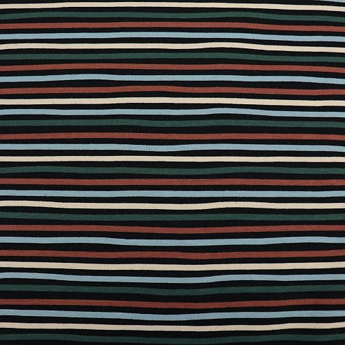 Bio Jerseystoff Schwarz Mit Streifen Als Ringeljersey 2 Bio Jerseystoff Schwarz Mit Streifen Als Ringeljersey – Bild 2