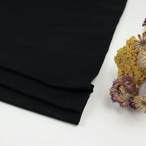 LIGHT TERRY SWEAT In Black Von Meet Milk 1 LIGHT TERRY SWEAT In Black Von Meet Milk