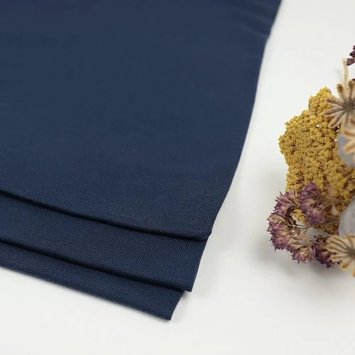 LIGHT TERRY SWEAT In Blueberry Von Meet Milk 1 LIGHT TERRY SWEAT In Blueberry Von Meet Milk