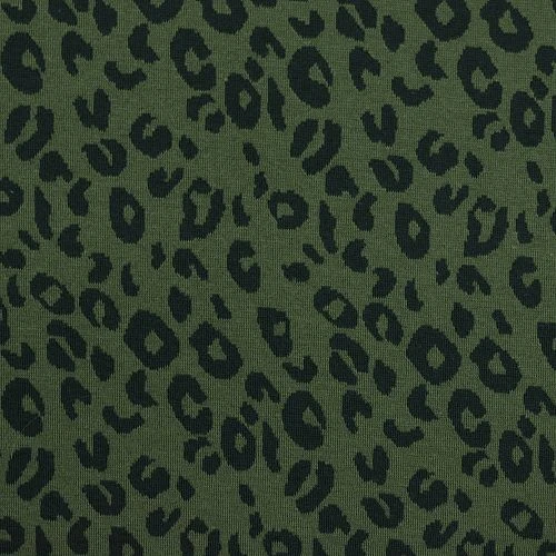 Bio Strickjacquard Leo In Khaki Von Stoffonkel 3 Bio Strickjacquard Leo In Khaki Von Stoffonkel – Bild 3