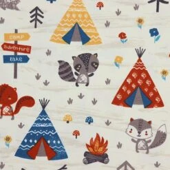 Bio Jersey Motiv Abenteuercamp Von Stoffonkel -Angebote Stoffbiotop Store Motiv Abenteuercamp von Stoffonkel Bio Jersey 982 2