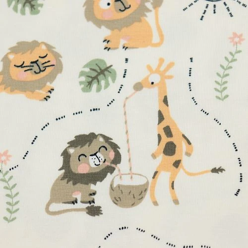 Bio Jersey Motiv Dschungelparty Von Stoffonkel 3 Bio Jersey Motiv Dschungelparty Von Stoffonkel – Bild 3