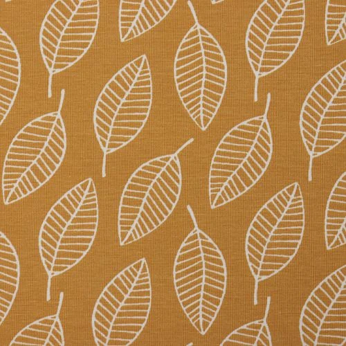 Bio Jersey Motiv Single Leave Herbstgold Von Stoffonkel 3 Bio Jersey Motiv Single Leave Herbstgold Von Stoffonkel – Bild 3