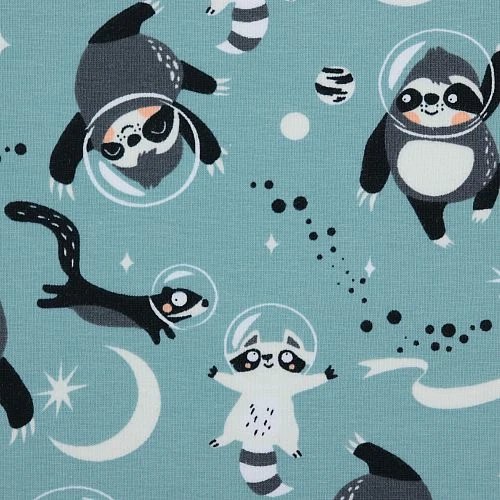 Bio Jersey Motiv Space Walker Von Stoffonkel 3 Bio Jersey Motiv Space Walker Von Stoffonkel – Bild 3