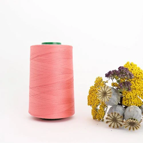 Nähgarn Lachs 100% Bio Baumwolle Scanfil 5000m Kone 1 Nähgarn Lachs 100% Bio Baumwolle Scanfil 5000m Kone