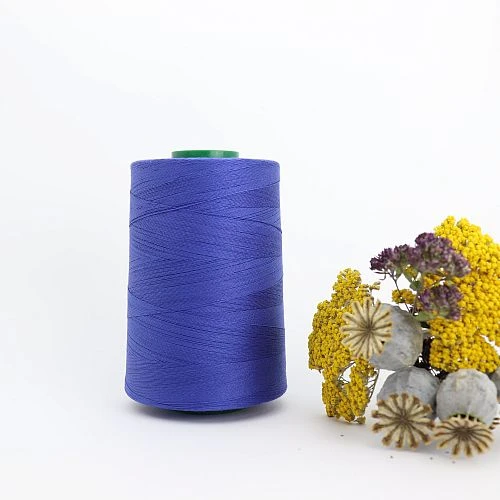 Nähgarn Ozeanblau 100% Bio Baumwolle Scanfil 5000m Kone 1 Nähgarn Ozeanblau 100% Bio Baumwolle Scanfil 5000m Kone