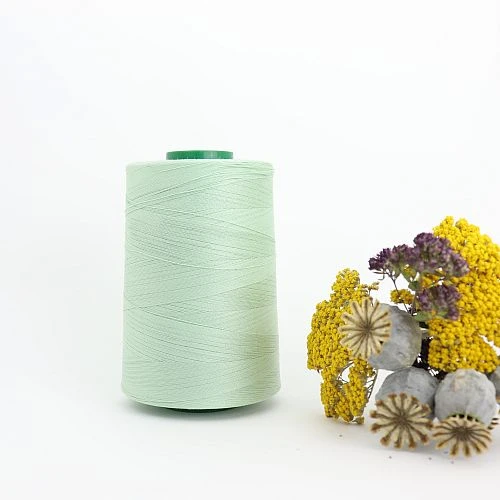 Nähgarn Pistazie 100% Bio Baumwolle Scanfil 5000m Kone 1 Nähgarn Pistazie 100% Bio Baumwolle Scanfil 5000m Kone