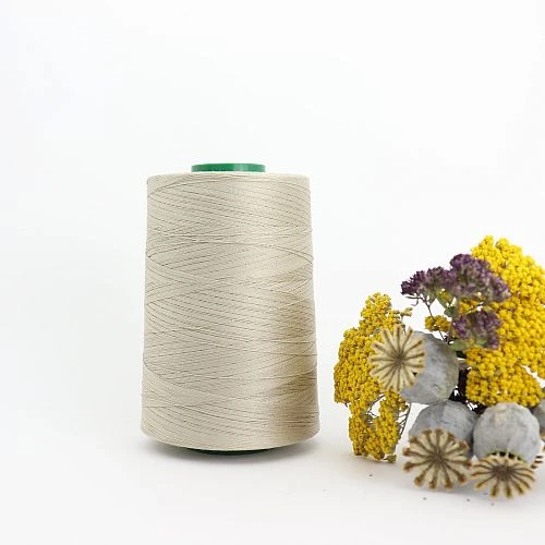 Nähgarn Weizen 100% Bio Baumwolle Scanfil 5000m Kone 1 Nähgarn Weizen 100% Bio Baumwolle Scanfil 5000m Kone