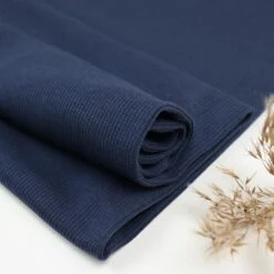 Neva 2x1 Lyocell Bündchen Gerippt In Blueberry Von Meet MILK