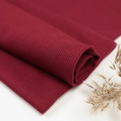 Neva 2x1 Lyocell Bündchen Gerippt In Berry Von Meet MILK