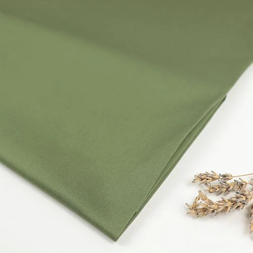 ORGANIC COTTON STRETCH TWILL In Olive Green Von Mind The MAKER 1 ORGANIC COTTON STRETCH TWILL In Olive Green Von Mind The MAKER
