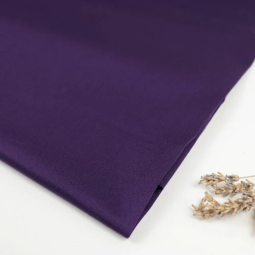 ORGANIC COTTON STRETCH TWILL In Plum Von Mind The MAKER 1 ORGANIC COTTON STRETCH TWILL In Plum Von Mind The MAKER