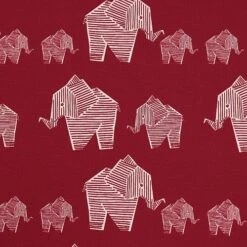 Bio Jersey Origami Motiv Elephant Von Stoffonkel In Kirsche 5 Bio Jersey Origami Motiv Elephant Von Stoffonkel In Kirsche -Angebote Stoffbiotop Store Origami Motiv Elephant von Stoffonkel in 591 2