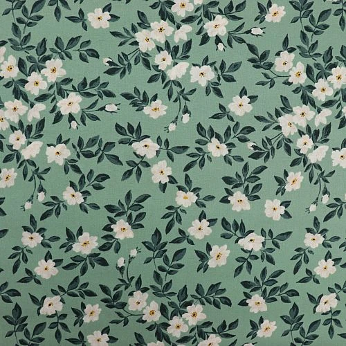 Bio Popeline Baumwollstoff Bramble Aus Der Serie Flora Von Cloud9 2 Bio Popeline Baumwollstoff Bramble Aus Der Serie Flora Von Cloud9 – Bild 2