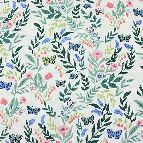 Bio Popeline Baumwollstoff Flora Aus Der Serie Perennial Von Cloud9 2 Bio Popeline Baumwollstoff Flora Aus Der Serie Perennial Von Cloud9 – Bild 2