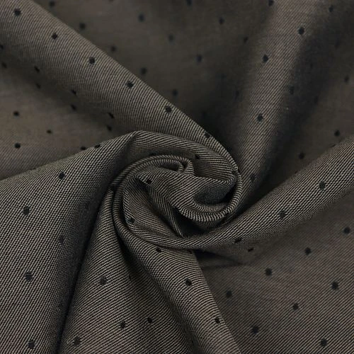 Bio Chambray Punkte In Tabac Von Amandine Cha 3 Bio Chambray Punkte In Tabac Von Amandine Cha – Bild 3