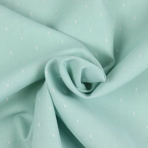 Bio Chambray Punkte Mintgrün Von Amandine Cha 3 Bio Chambray Punkte Mintgrün Von Amandine Cha – Bild 3