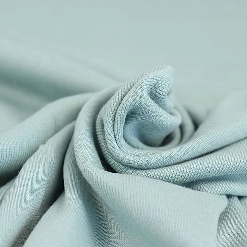 FINE RIB JERSEY In Blue Mist Von Meet Milk 2 FINE RIB JERSEY In Blue Mist Von Meet Milk – Bild 2