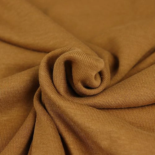 FINE RIB JERSEY In Mustard Von Meet Milk 2 FINE RIB JERSEY In Mustard Von Meet Milk – Bild 2