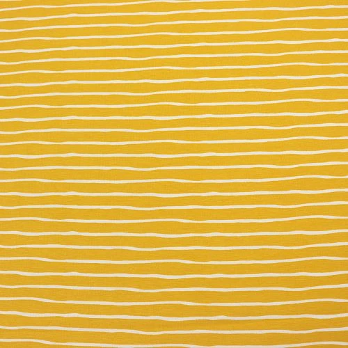 Bio Ringeljersey Stoff Good Vibes Stripes Senf Von Stoffonkel 2 Bio Ringeljersey Stoff Good Vibes Stripes Senf Von Stoffonkel – Bild 2