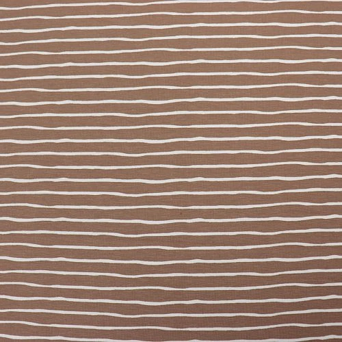 Bio Ringeljersey Stoff Good Vibes Stripes Taupe Von Stoffonkel 2 Bio Ringeljersey Stoff Good Vibes Stripes Taupe Von Stoffonkel – Bild 2