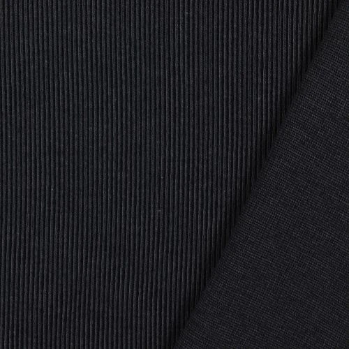 Bio Strickjacquard Rippenmuster Grau Schwarz Von Stoffonkel 3 Bio Strickjacquard Rippenmuster Grau Schwarz Von Stoffonkel – Bild 3